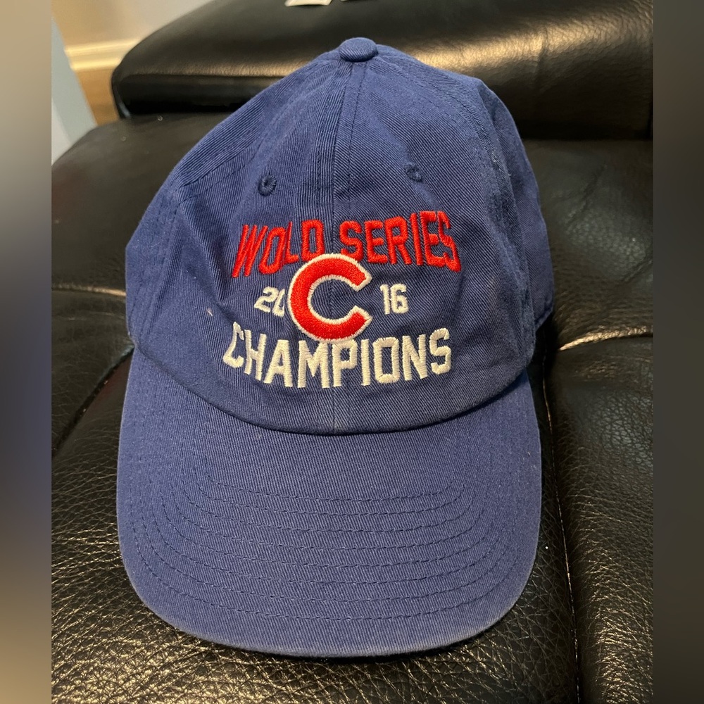 Cubs world Series hat